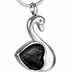 Stainless Steel Urn Cremation Pendant Memorial Jewelry
