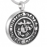 Stainless Steel Urn Cremation Pendant Memorial Jewelry
