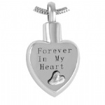 Stainless Steel Urn Cremation Pendant Memorial Jewelry