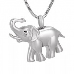 Stainless Steel Urn Cremation Pendant Memorial Jewelry