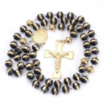 Stainless Steel Rosary Catholic Necklace