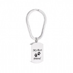 Stainless Steel Urn Cremation Key Chains Memorial Jewelry