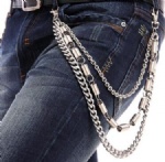 Alloy Waist Chains Hip Hop Jewelry