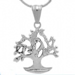 Tree Pendant Stainless Steel Jewelry