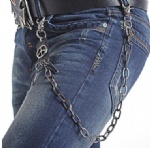 Alloy Waist Chains Hip Hop Jewelry