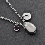 Stainless Steel Cremation Pendant Keepsake Jewelry