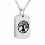 Stainless Steel Cremation Pendant Keepsake Jewelry