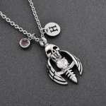 Stainless Steel Cremation Pendant Keepsake Jewelry