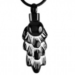 Stainless Steel Cremation Pendant Keepsake Jewelry