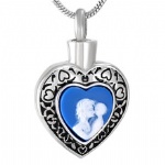 Stainless Steel Cremation Pendant Keepsake Jewelry