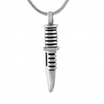 Stainless Steel Cremation Pendant Keepsake Jewelry