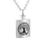 Stainless Steel Cremation Pendant Keepsake Jewelry