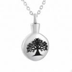 Stainless Steel Cremation Pendant Keepsake Jewelry