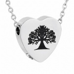 Stainless Steel Cremation Pendant Keepsake Jewelry