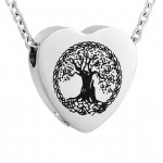 Stainless Steel Cremation Pendant Keepsake Jewelry