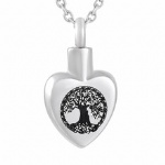 Stainless Steel Cremation Pendant Keepsake Jewelry