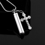 Stainless Steel Cremation Pendant Keepsake Jewelry