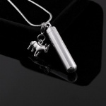 Stainless Steel Cremation Pendant Keepsake Jewelry