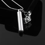 Stainless Steel Cremation Pendant Keepsake Jewelry