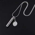 Stainless Steel Cremation Pendant Keepsake Jewelry