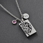 Stainless Steel Cremation Pendant Keepsake Jewelry