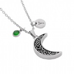 Stainless Steel Cremation Pendant Keepsake Jewelry