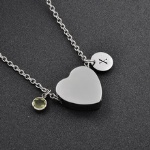 Stainless Steel Cremation Pendant Keepsake Jewelry