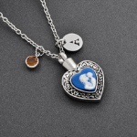 Stainless Steel Cremation Pendant Keepsake Jewelry