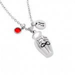 Stainless Steel Cremation Pendant Keepsake Jewelry