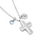 Stainless Steel Cremation Pendant Keepsake Jewelry