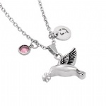 Stainless Steel Cremation Pendant Keepsake Jewelry