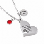 Stainless Steel Cremation Pendant Keepsake Jewelry