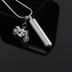 Stainless Steel Cremation Pendant Keepsake Jewelry