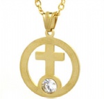 Cross Pendant Stainless Steel Jewelry