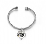 Stainless Steel Urn Cremation Bracelet Memorial Jewelry