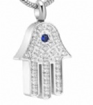 Heart Stainless Steel Cremation Pendant Memorial Jewelry