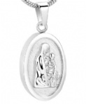 Stainless Steel Cremation Pendant Memorial Jewelry