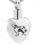 Stainless Steel Cremation Pendant Memorial Jewelry