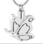 Stainless Steel Cremation Pendant Memorial Jewelry