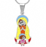 Blessed Virgin Mary Pendant Stainless steel Jewelry