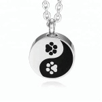 D-720 Cat Dog pendant pet ashes cremation Keepsake jewelry