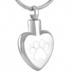 D-723 Cat Dog pendant pet ashes cremation Keepsake jewelry