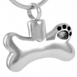 D-724 Cat Dog pendant pet ashes cremation Keepsake jewelry