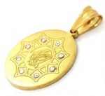 Blessed Virgin Mary Pendant Stainless steel Jewelry