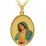 Blessed Virgin Mary Pendant Stainless steel Jewelry