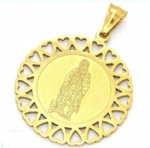 Jesus Pendant Stainless Steel Jewelry IGP Gold plated