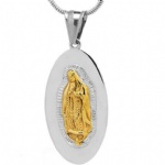 Blessed Virgin Mary Pendant Stainless steel Jewelry