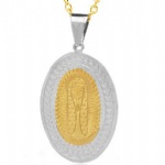 Blessed Virgin Mary Pendant Stainless steel Jewelry