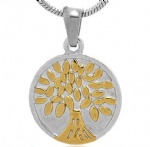 Tree Pendant Stainless Steel Jewelry