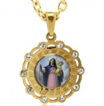 Blessed Virgin Mary Pendant Stainless steel Jewelry